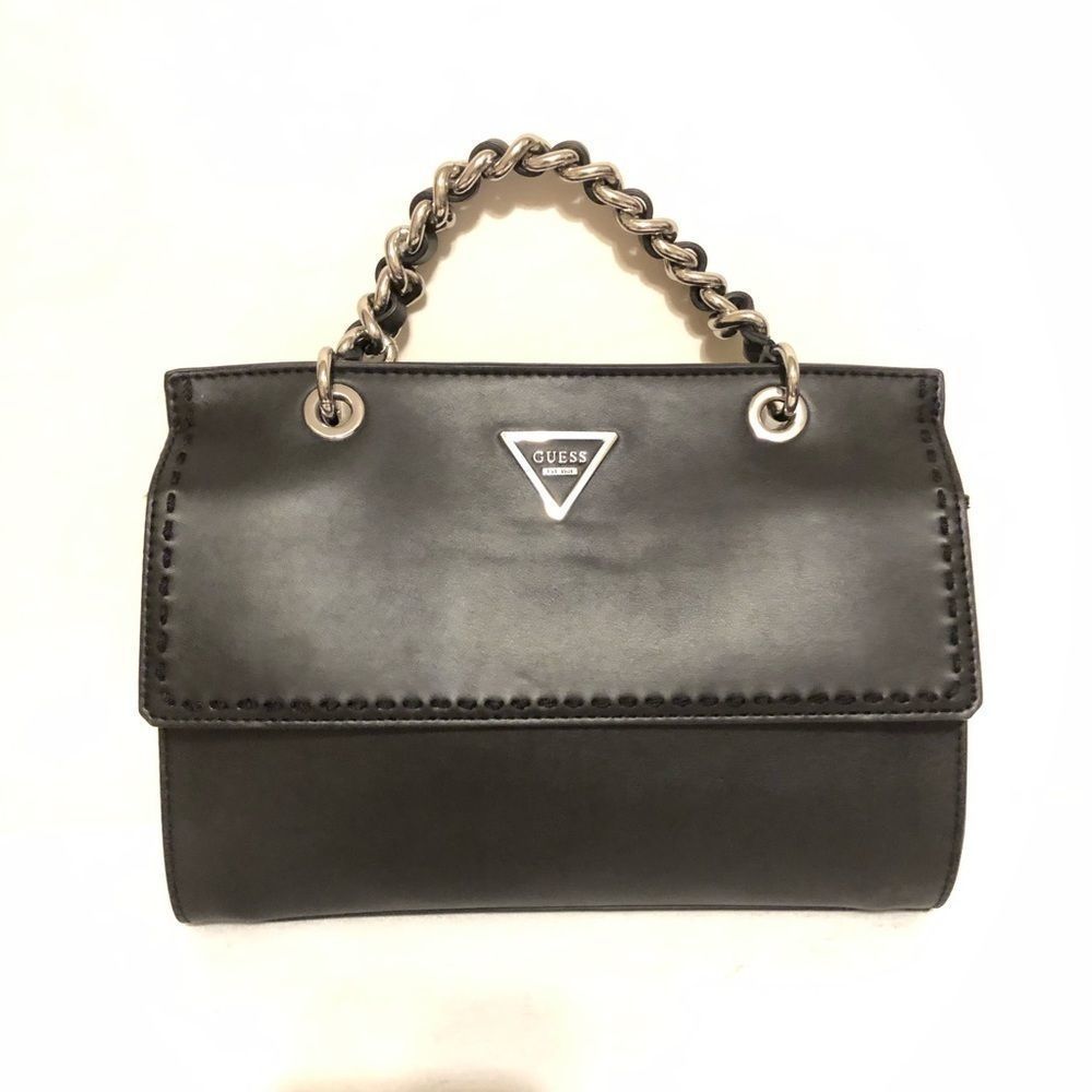 Guess chain handle satchel